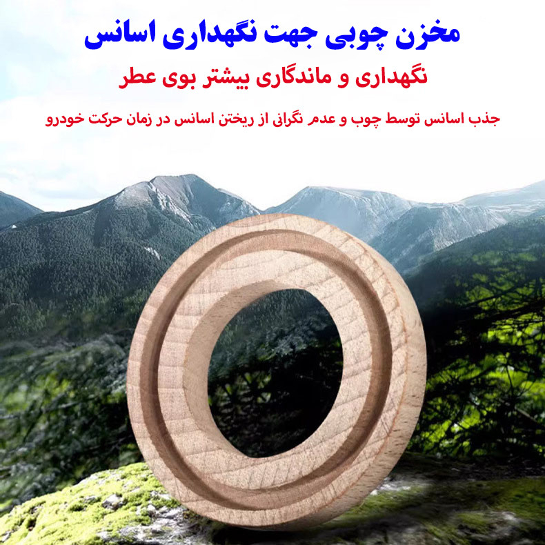 خوشبو کننده خورشیدی خودرو مدل بدنه فلزی کد Interstellar